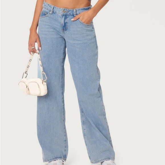 Edikted Low Rise Women's Jeans - Picture 1 of 2
